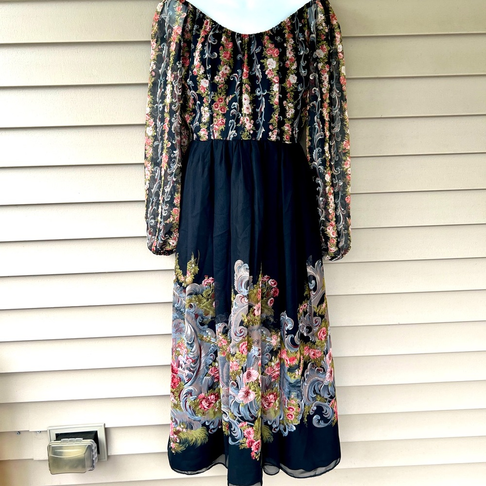 Vintage 1970’s Floral Dress